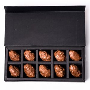 10 Roasted Nuts Chocolate Coated Dates