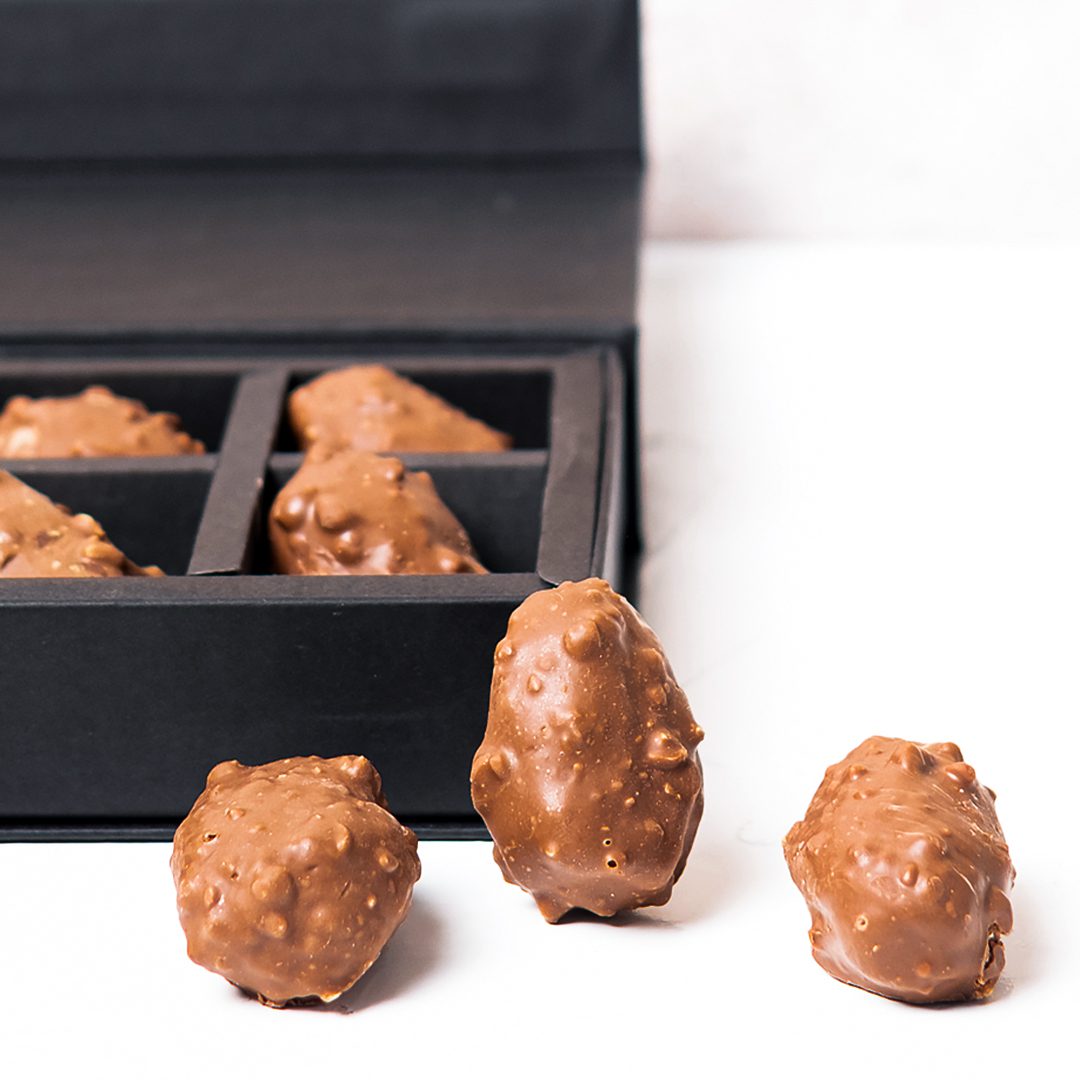10 Roasted Nuts Chocolate Coated Dates