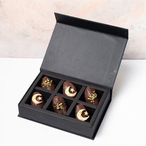 6 pcs chocolate Dates by NJD 1
