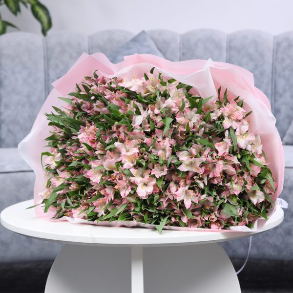 Alluring Pink Alstroemerias