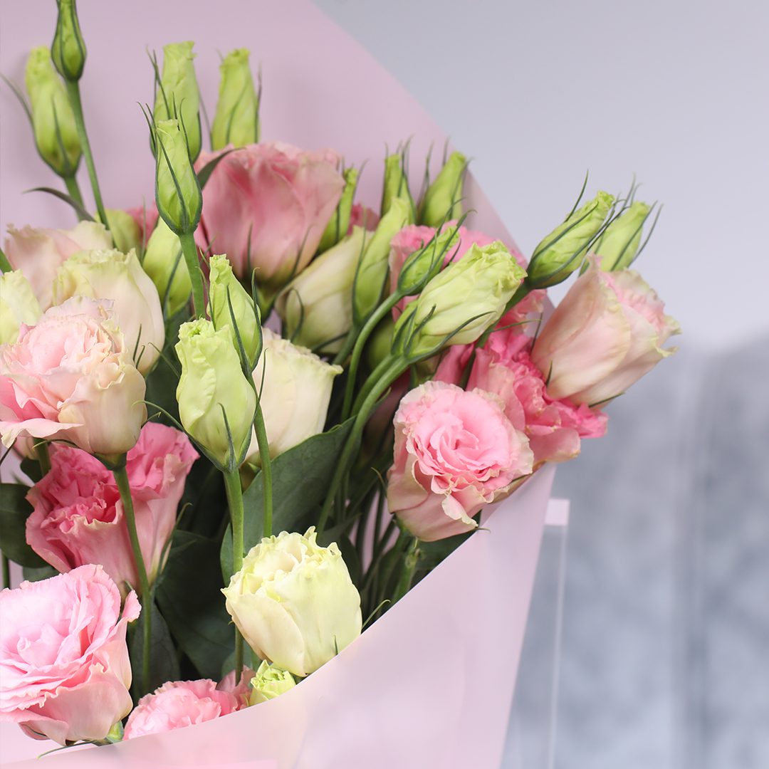 Lisianthus Pink Bouquet 2