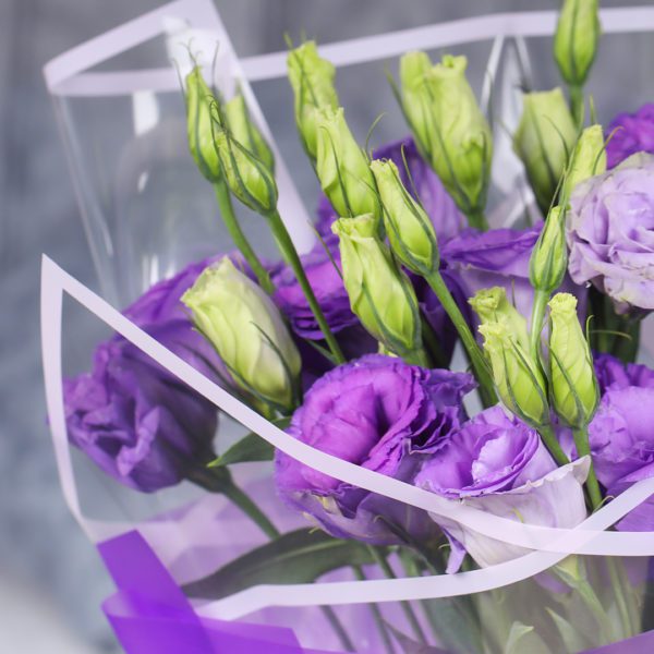 Lisianthus Purple Bouquet 5