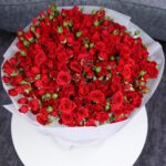 Ravishing Red Spray Rose (3)