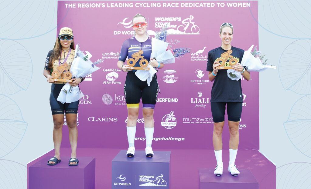 Black Tulip Flowers partners with the DP World Women's Cycling Challenge to Award the Winners 1 05 1