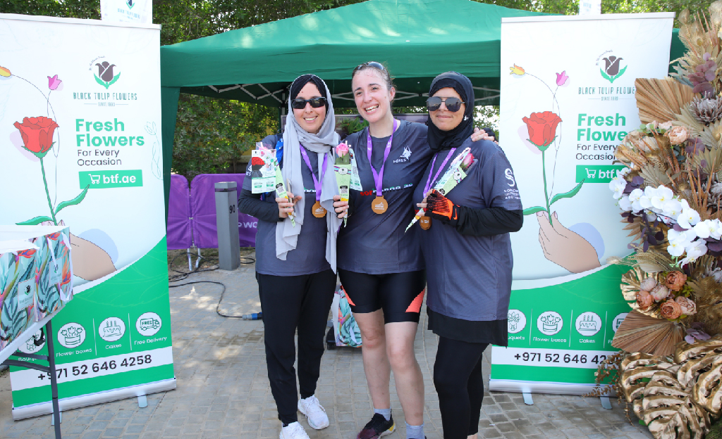 Black Tulip Flowers partners with the DP World Women's Cycling Challenge to Award the Winners 4 Images of blog Post 06