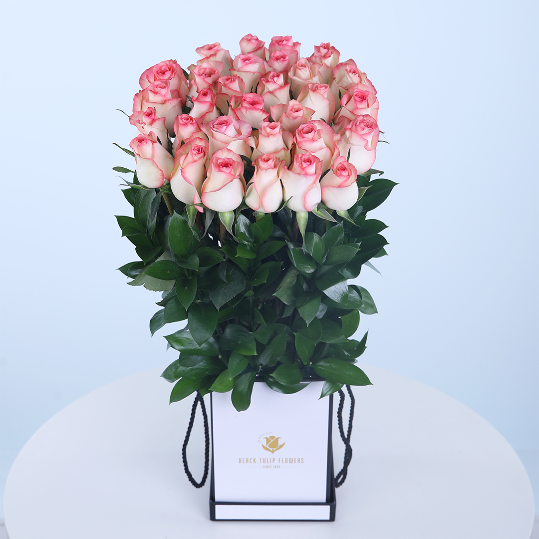 Luxury Jumelia Roses Box | Premium Roses Online UAE