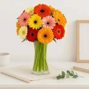 p 20 mix gerberas bouquet 195681 m