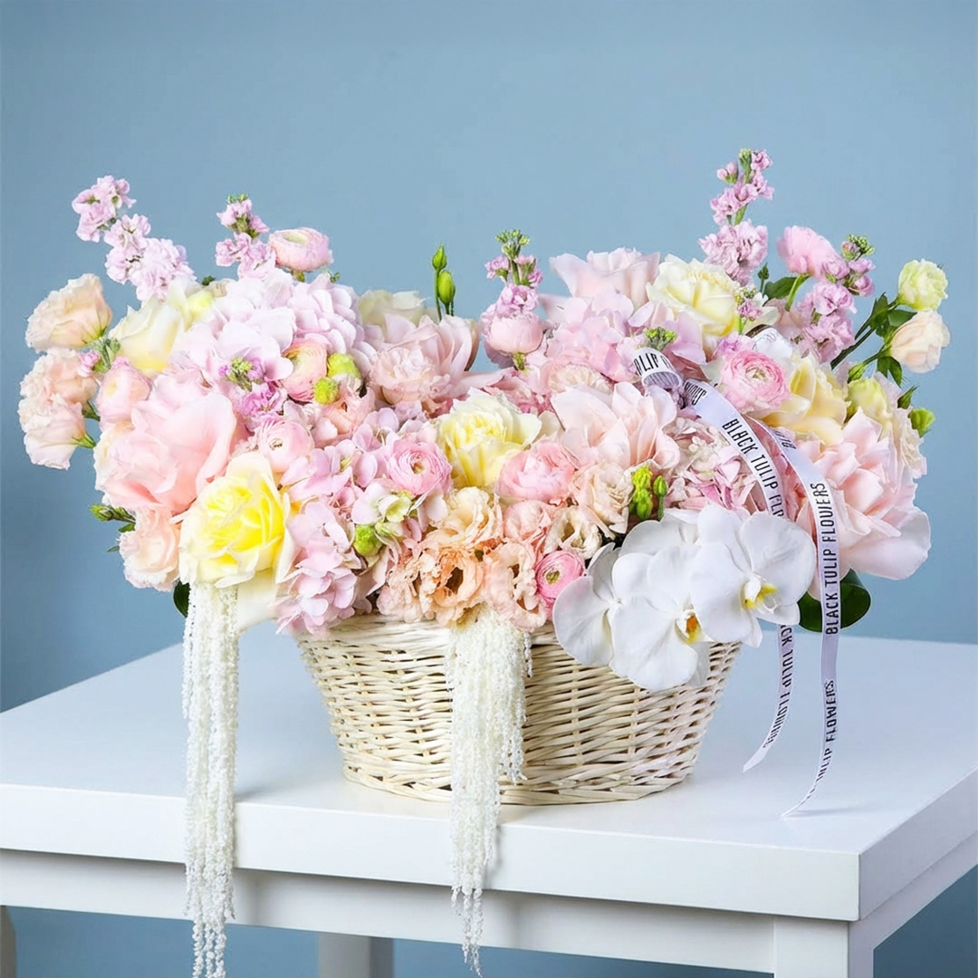 luxury-pastel-rose-hydrangea-