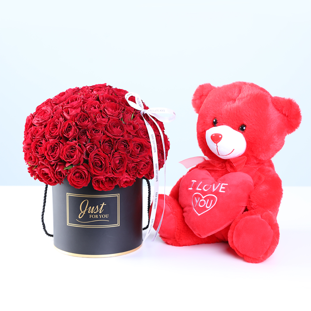 rose combo toy Bouquet of Roses Interactive Snuffle Dog Toy – The Foggy Dog main image 0