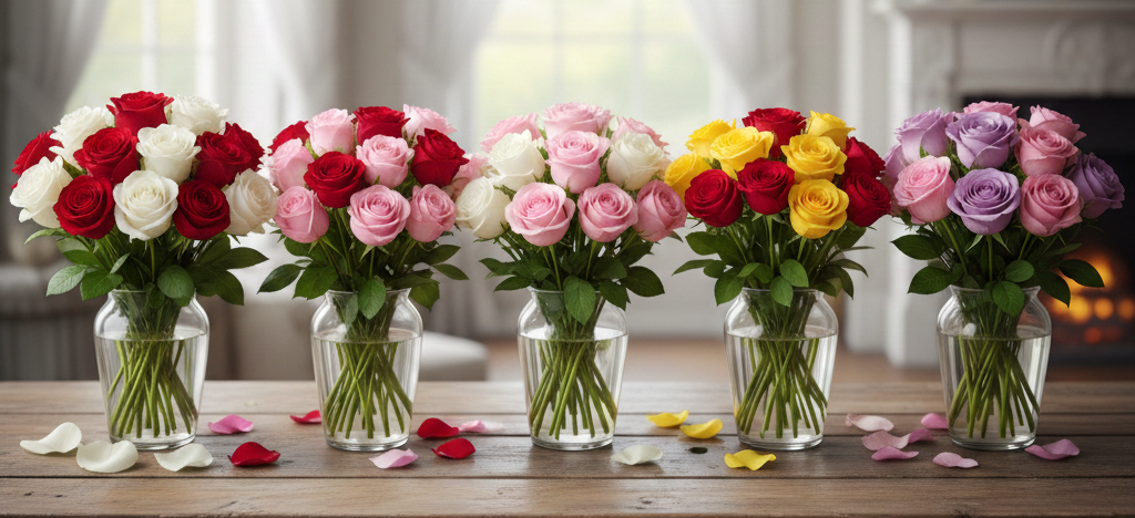 Mixed Rose Bouquets Can You Combine Colours