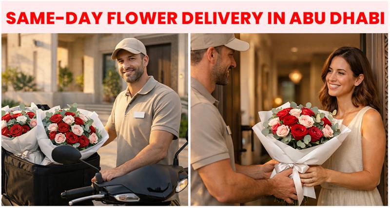 How same-day flower delivery works in Abu Dhabi with order cut-off times and fast dispatch