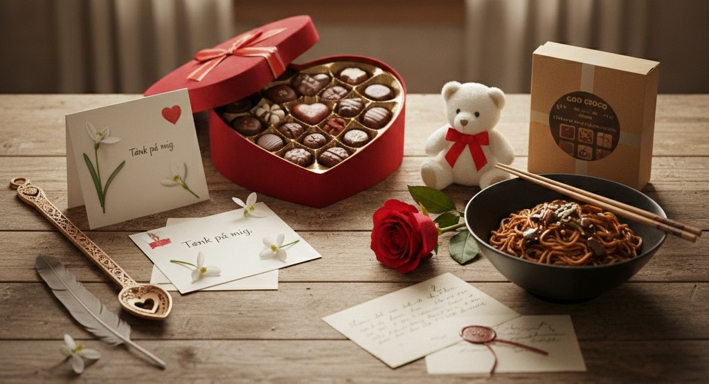 Valentine’s Day traditions around the world graphic explaining how different cultures celebrate beyond romantic couples
