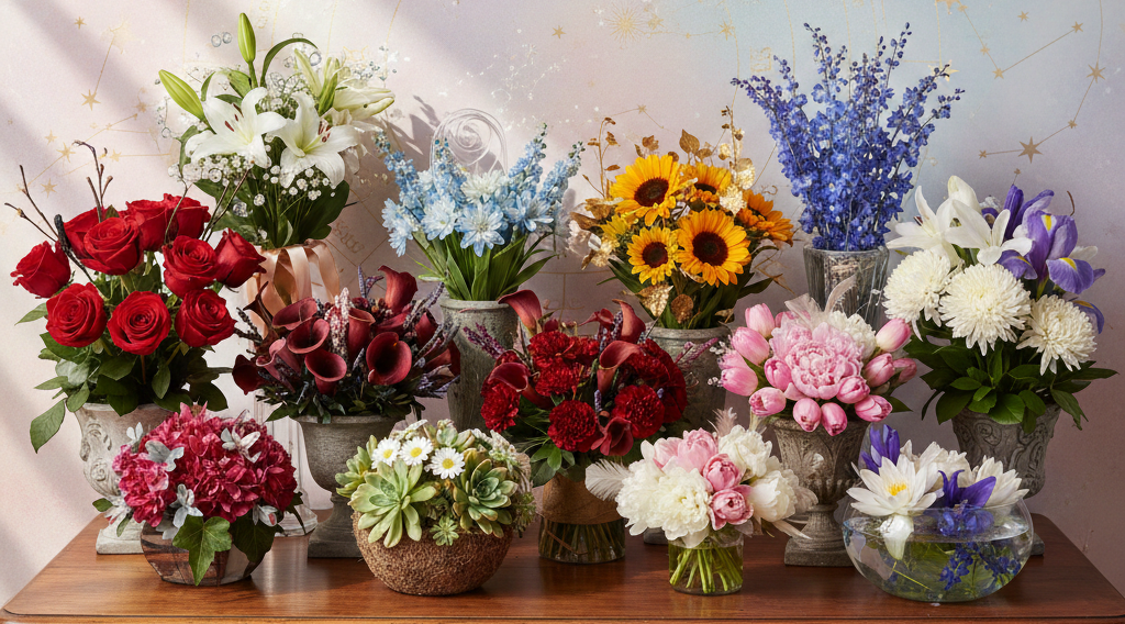 Zodiac flowers explained and why they make perfect Valentine’s Day gifts