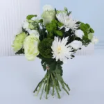 White & Green Weekly Flower Subscription 3 evergreeen-white-bloom-bunch_03