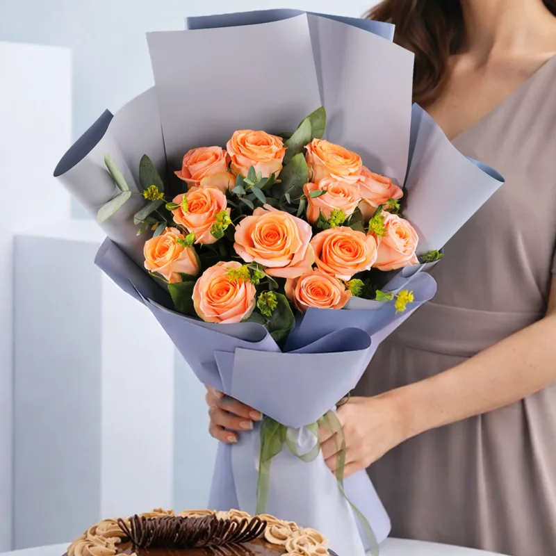 orange-rose-chocolate-cake-duo_02 orange rose chocolate cake duo 02