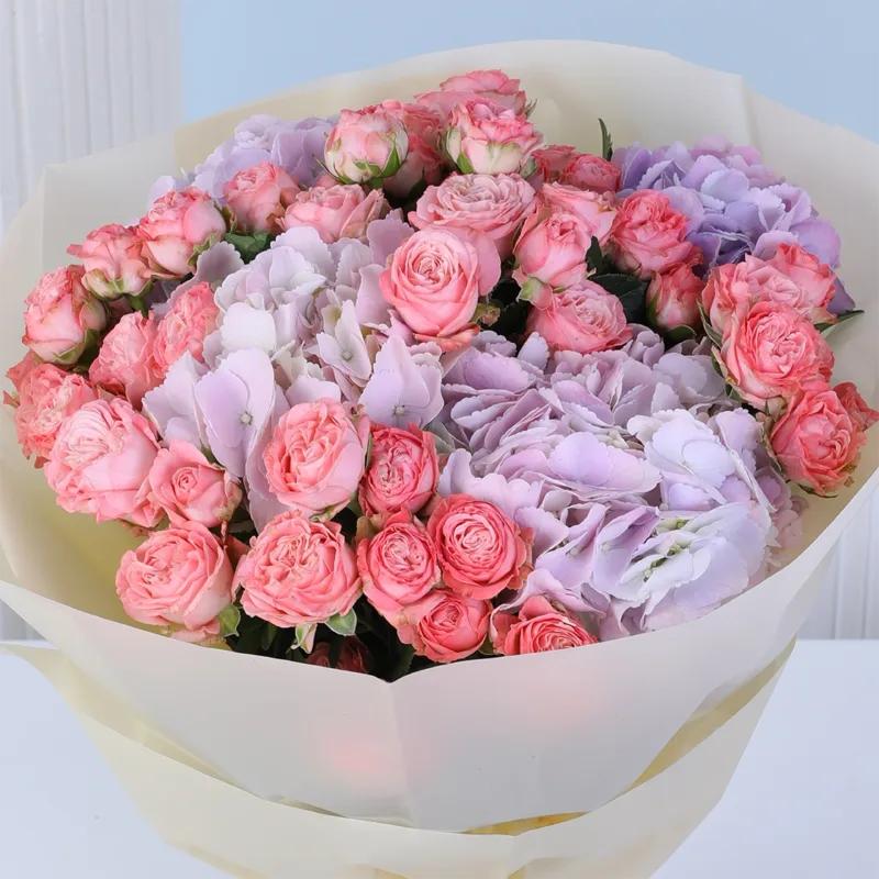 peach twilight elegance bouquet 03