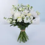 Pure White Flower Subscription - Weekly 3 pure-white-floral-bunch_03