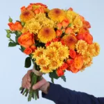 Sunset Orange Flower Subscription 3 radiant-orange-flower-bunch_03