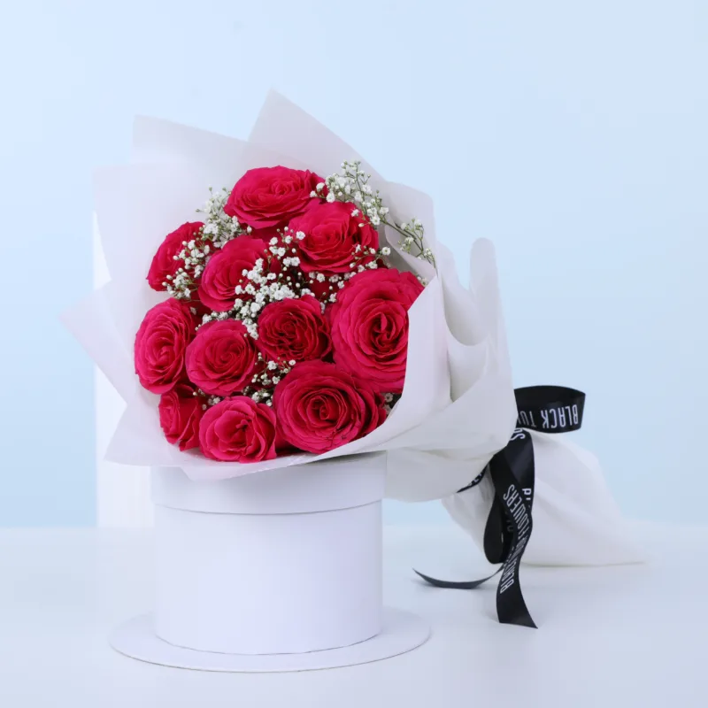royal-pink-roses-bouquet_04 royal pink roses bouquet 04