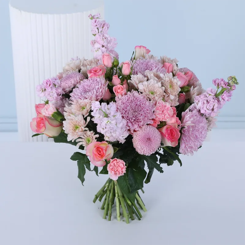 soft pink bloom bunch 03