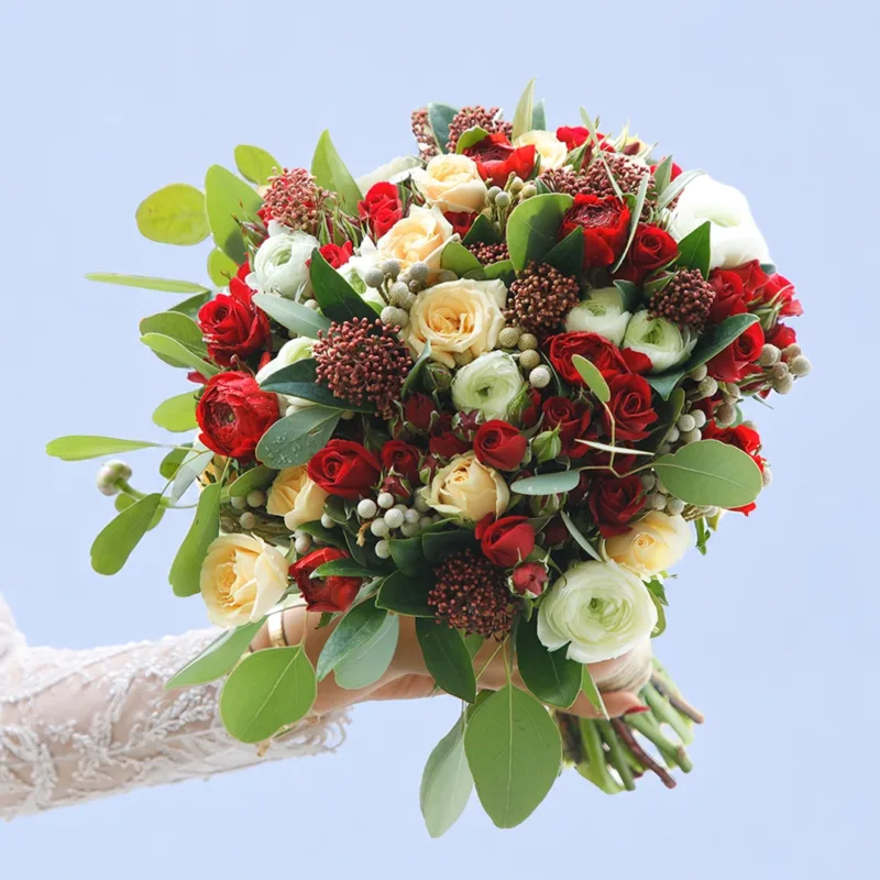 crimson-silk-bridal-bouquet_02 crimson silk bridal bouquet 02