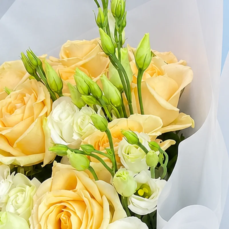bicolor roses bouquet 02
