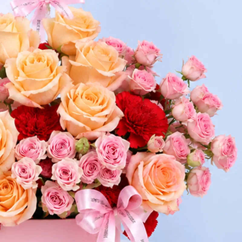birthday-flower-box-arrangement_03 birthday flower box arrangement 03