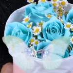 Blue Rose Butterfly Arrangement 4 blue-rose-butterfly-arrangement_04