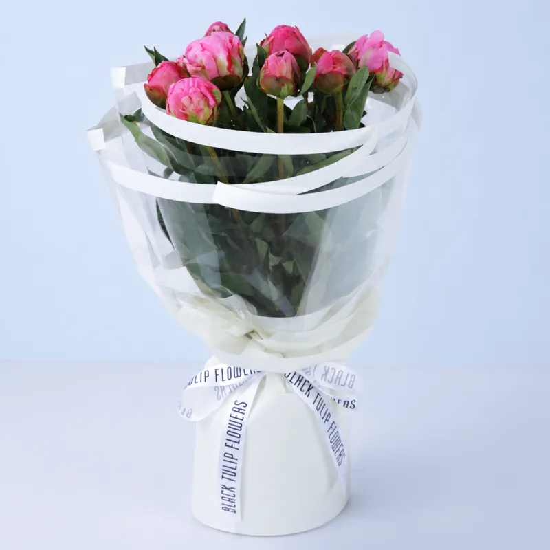 elegant peonies bouquet