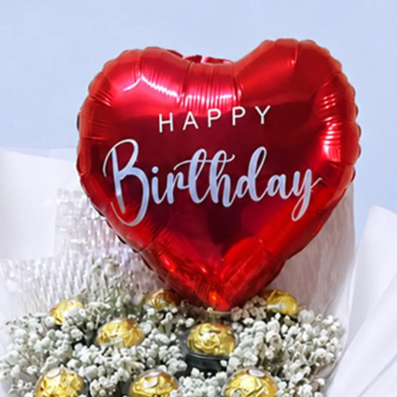gypsophilia ferrero delight heart balloon 02