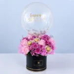 Pink Delight Ferrero Bouquet & Balloon 1 pink-delight-ferrero-bouquet-and-balloon