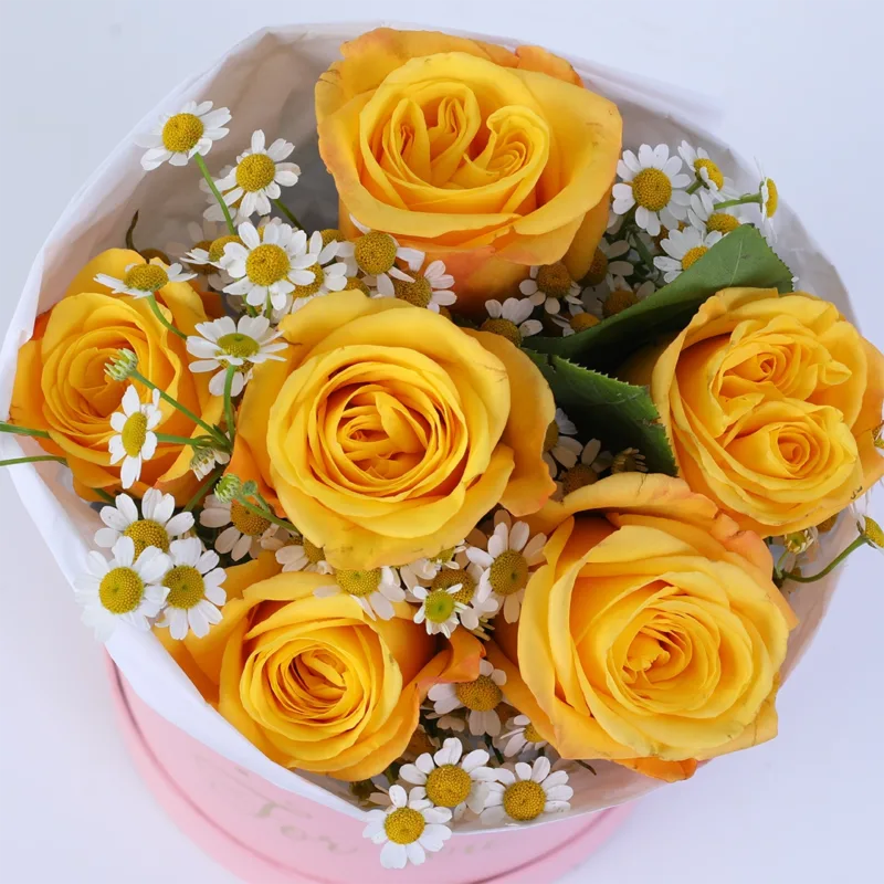 yellow butterfly floral box 02