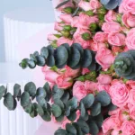 Pink Roses Bouquet with Eucalyptus 3 pink-rose-bouquet-with-eucalyptus_03
