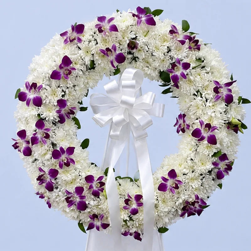 white-purple-orchid-tribute-stand_02 white purple orchid tribute stand 02